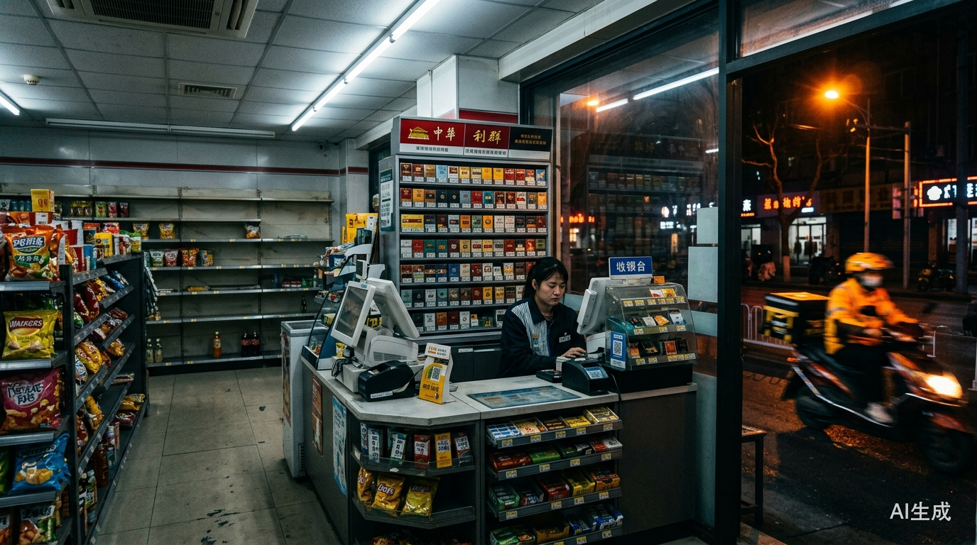 街头巷尾的便利店,被外卖打得只能靠卖烟续命配图